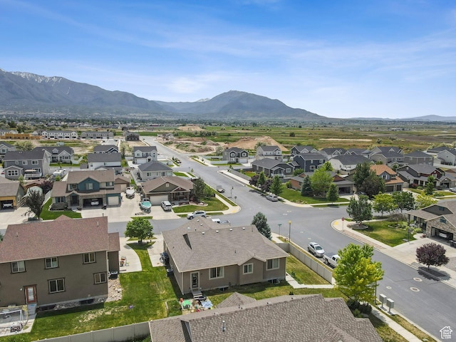 301 E Salem Park Cir, Salem, UT 84653 - aerial perspective of suburban area with mountains