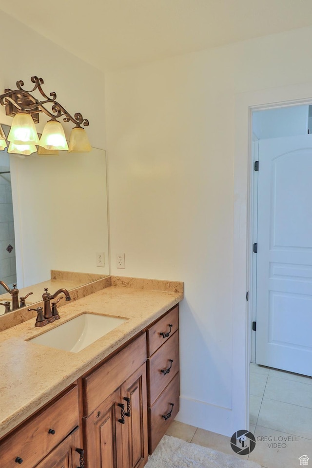 692 E 5020 N, Enoch, UT 84721 - bathroom featuring vanity and tile patterned floors