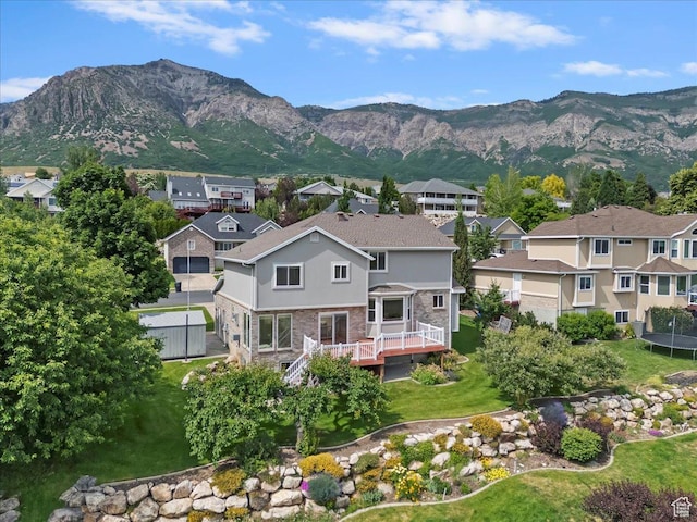 497 E 3525 N, North Ogden, UT 84414 - view of mountain backdrop with nearby suburban area