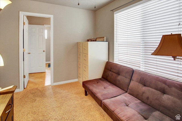 2118 W Foxwood St, West Haven, UT 84401 - living area with light colored carpet and baseboards