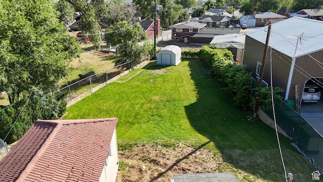 584 E Maple St S, Clearfield, UT 84015 - view of yard featuring a residential view