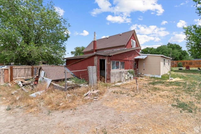 125 W 300 S, Ephraim, UT 84627 - view of rear view of house
