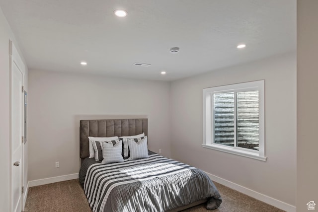 4827 N Sage Dr, Eagle Mountain, UT 84005 - bedroom with carpet floors, baseboards, and recessed lighting