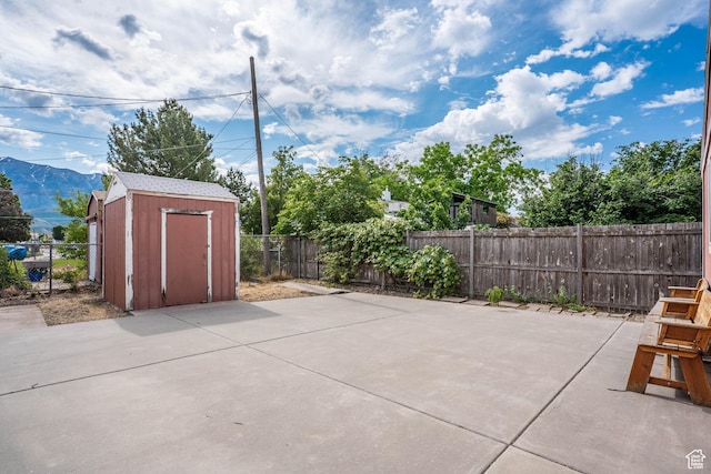 425 W 600 N, Orem, UT 84057 - fenced backyard with a patio area and a mountain view