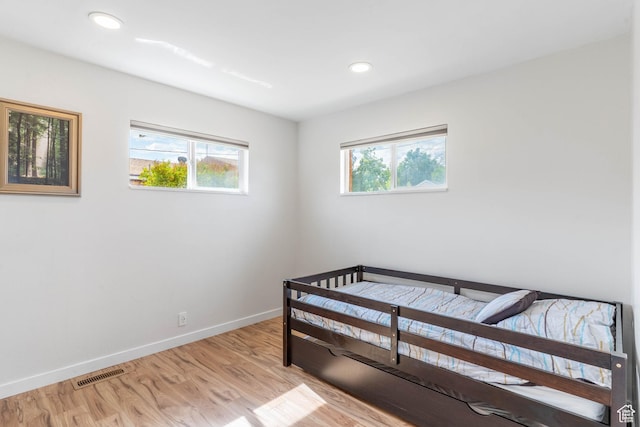 425 W 600 N, Orem, UT 84057 - bedroom featuring light wood-type flooring, baseboards, and recessed lighting