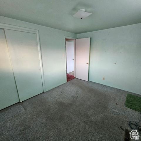385 E 300 N, Spanish Fork, UT 84660 - unfurnished bedroom featuring carpet flooring and a closet