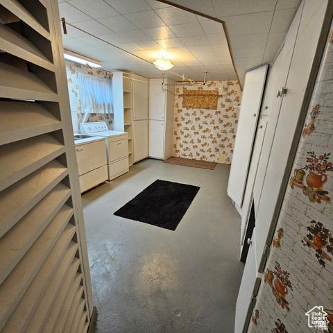 385 E 300 N, Spanish Fork, UT 84660 - basement with washer and dryer