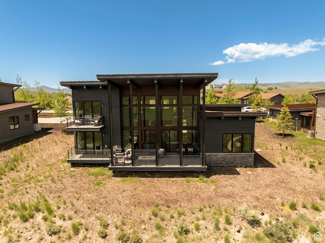 6650 Golden Bear Loop, Park City, UT 84098 - back of property featuring a mountain view