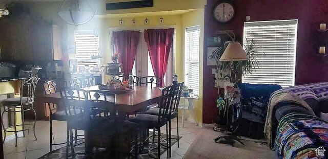 1559 S 2950 W, Vernal, UT 84078 - tiled dining room with plenty of natural light