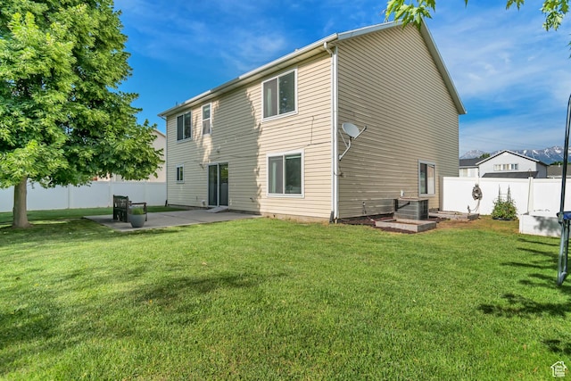 856 S 1580 W, Lehi, UT 84043 - rear view of property featuring a patio and central air condition unit