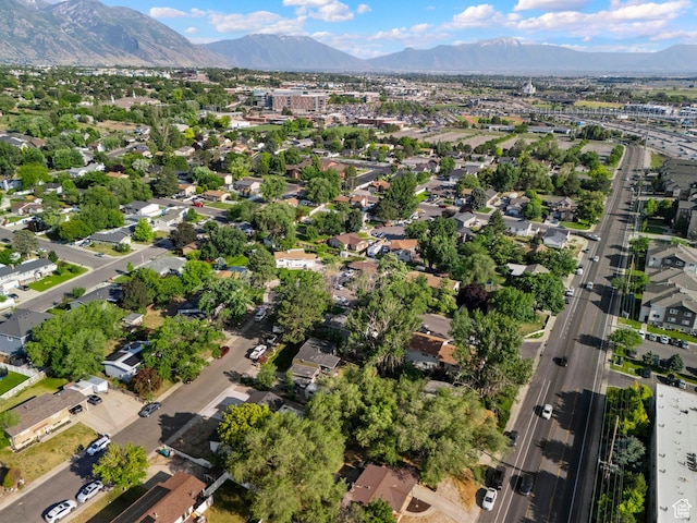 480 S 1160 W, Orem, UT 84058 - aerial view of property's location with a mountain backdrop and nearby suburban area