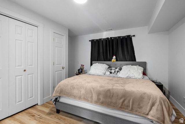 480 S 1160 W, Orem, UT 84058 - bedroom featuring wood finished floors and a closet