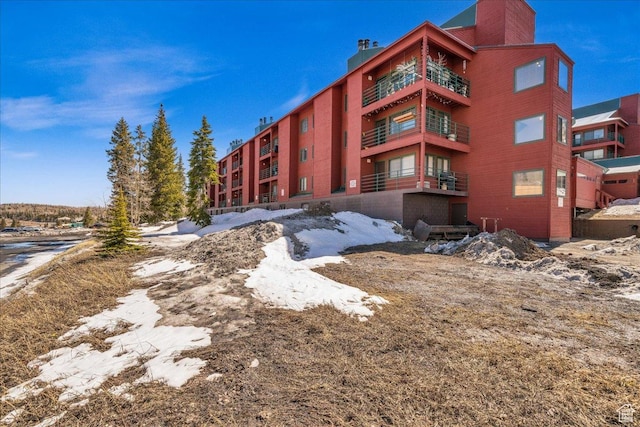 407 S Vasels Rd Unit 27, Brian Head, UT 84719 - view of snow covered building