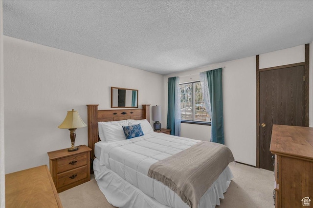 407 S Vasels Rd Unit 27, Brian Head, UT 84719 - bedroom with light carpet and a textured ceiling