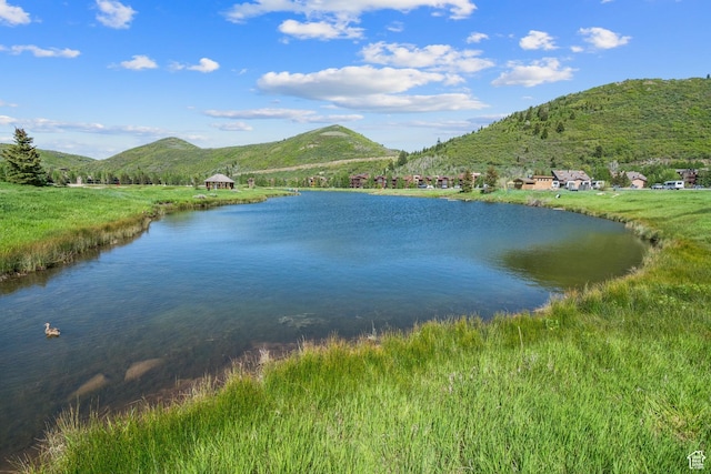 1709 Lakeside Cir, Park City, UT 84060 - water view with a mountainous background