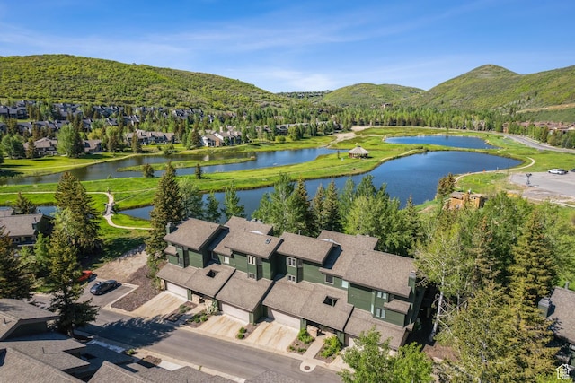 1709 Lakeside Cir, Park City, UT 84060 - view of property location with a water and mountain view and nearby suburban area