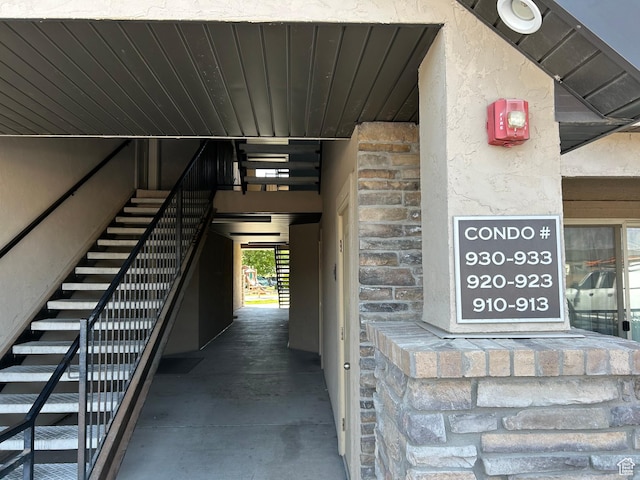 1045 S 1700 W Unit 912, Payson, UT 84651 - corridor with stairway