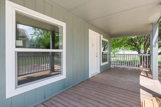 30 N 100 W, Parowan, UT 84761 - view of deck