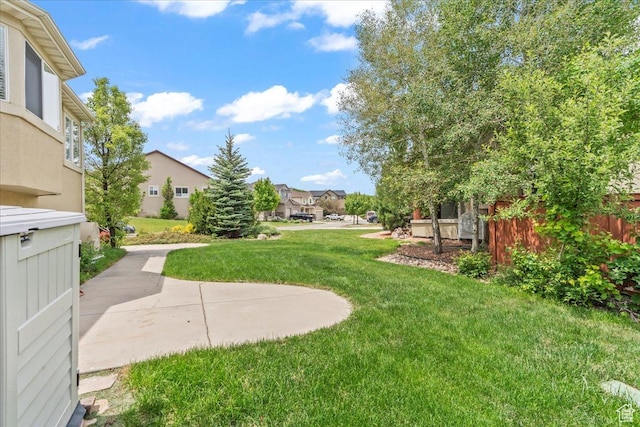 2167 E Eagle Chase Dr, Draper Ut Cnty, UT 84020 - view of grassy yard with a residential view