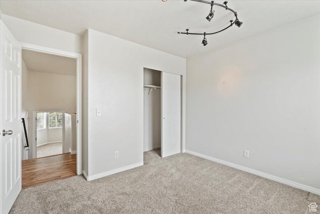 2167 E Eagle Chase Dr, Draper Ut Cnty, UT 84020 - unfurnished bedroom with carpet floors, baseboards, and a closet