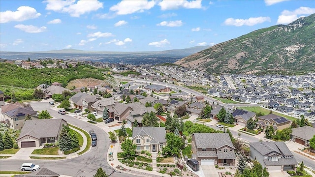 2167 E Eagle Chase Dr, Draper Ut Cnty, UT 84020 - aerial perspective of suburban area with a mountainous background
