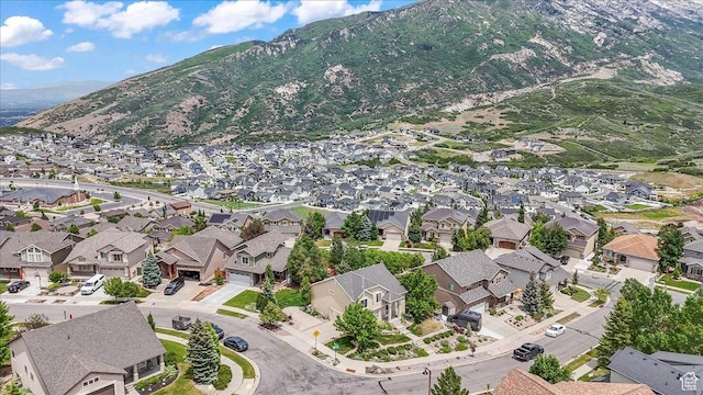 2167 E Eagle Chase Dr, Draper Ut Cnty, UT 84020 - aerial view of residential area with mountains