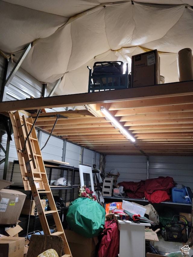 83 E Miners St, Ophir, UT 84071 - basement with a garage