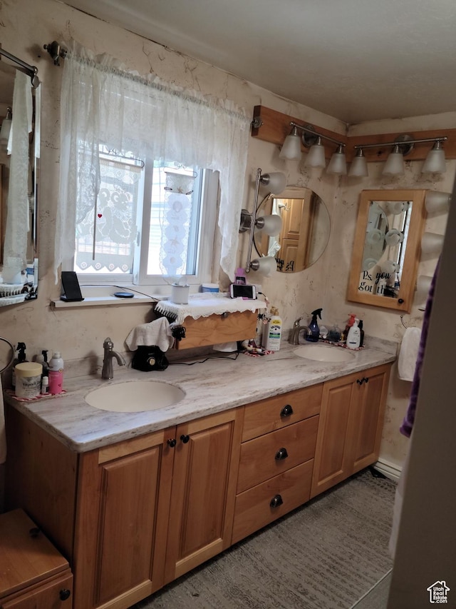 83 E Miners St, Ophir, UT 84071 - bathroom with double vanity