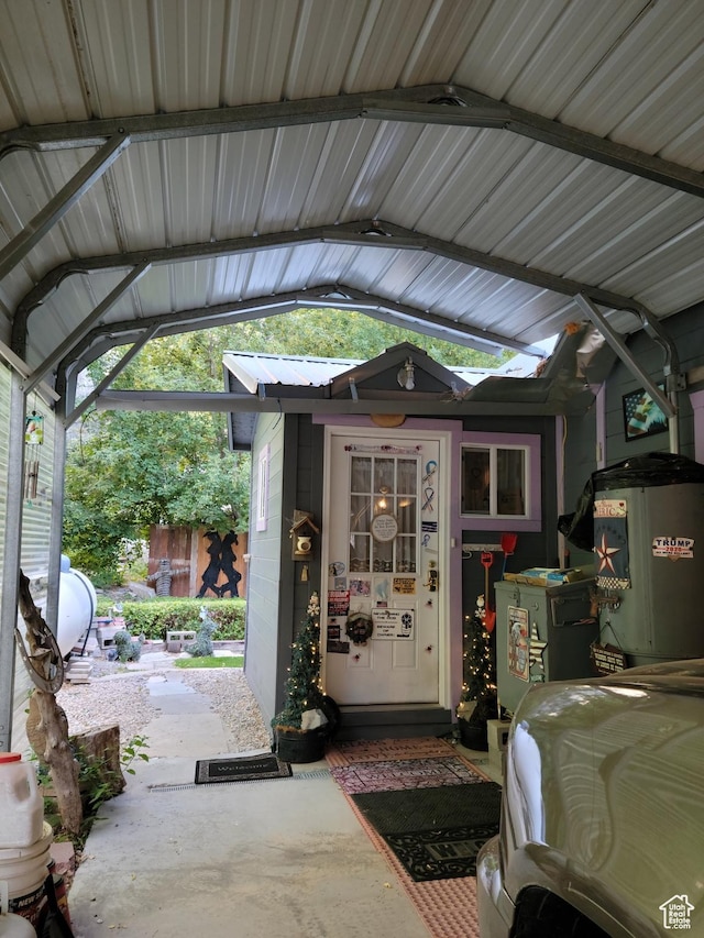 83 E Miners St, Ophir, UT 84071 - view of garage