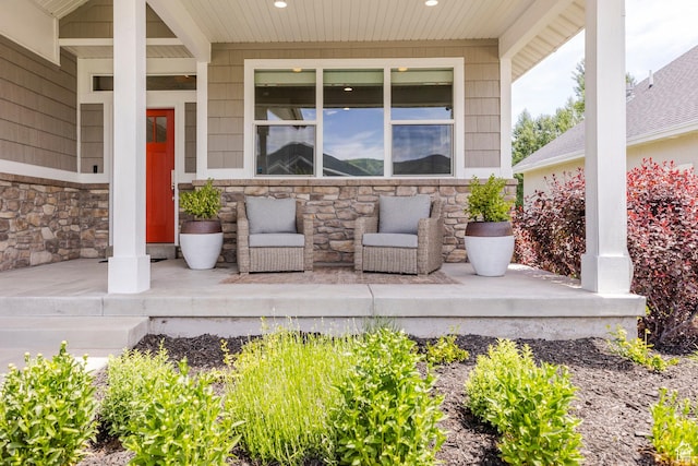 1232 Canyon Rd, Midway, UT 84049 - view of covered porch