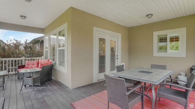 336 S 1400 W, Farmington, UT 84025 - deck featuring outdoor dining area