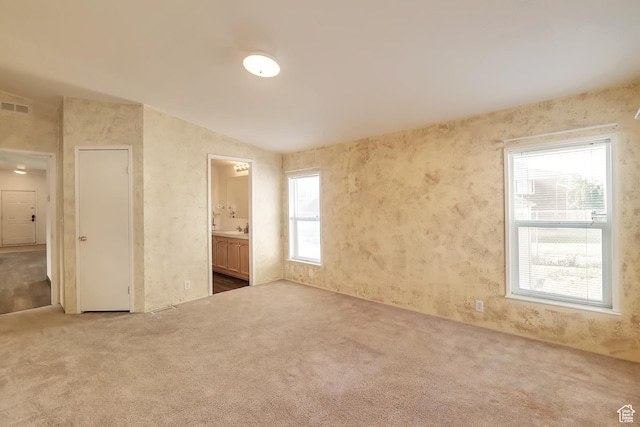 783 S 100 W, Payson, UT 84651 - unfurnished bedroom featuring carpet flooring, connected bathroom, and lofted ceiling