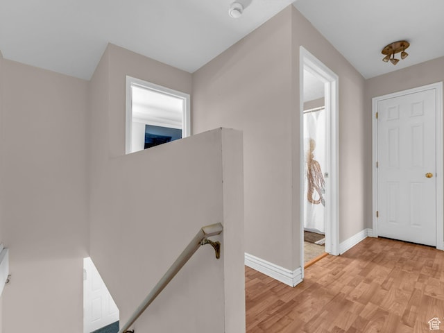 1177 W Dun Robin Ct, Salt Lake City, UT 84123 - entrance foyer with light wood-style flooring and baseboards