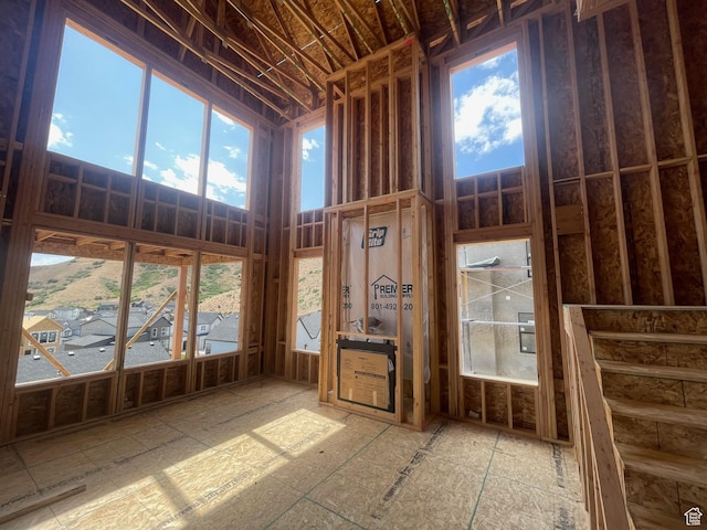 1651 W Canyon Rim Rd Unit 633, Lehi, UT 84043 - miscellaneous room with a high ceiling