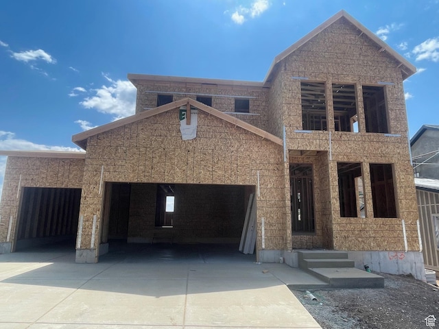 1651 W Canyon Rim Rd Unit 633, Lehi, UT 84043 - property in mid-construction featuring a garage and concrete driveway