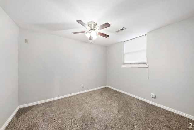 1532 S 200 E, Orem, UT 84058 - carpeted empty room featuring a ceiling fan and baseboards