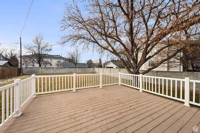 1532 S 200 E, Orem, UT 84058 - wooden terrace featuring a fenced backyard