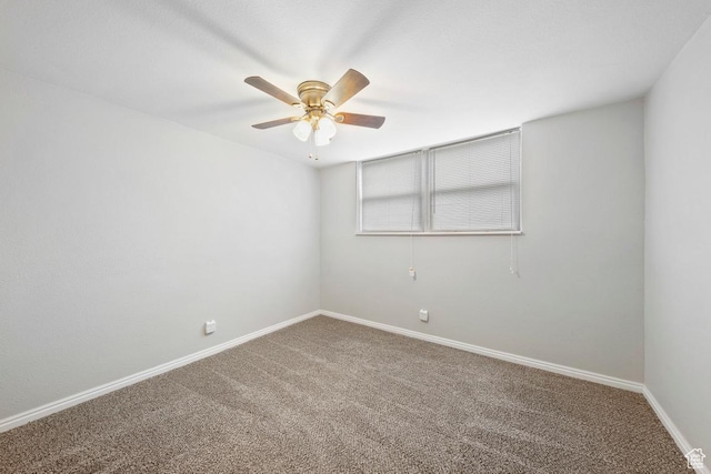 1532 S 200 E, Orem, UT 84058 - carpeted empty room featuring ceiling fan and baseboards