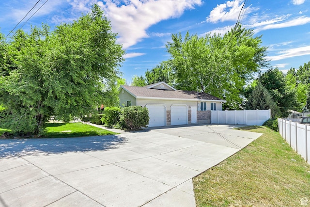 850 E 760 N, Lehi, UT 84043 - view of side of home featuring a garage and driveway