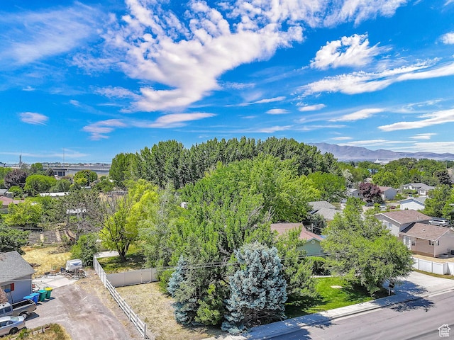 850 E 760 N, Lehi, UT 84043 - aerial perspective of suburban area featuring a mountainous background