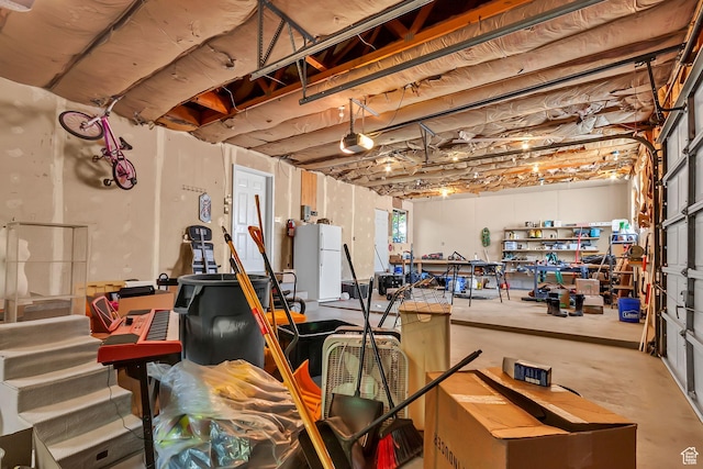 850 E 760 N, Lehi, UT 84043 - basement with freestanding refrigerator