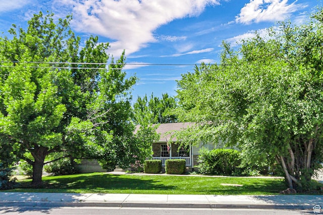 850 E 760 N, Lehi, UT 84043 - obstructed view of property featuring a front yard
