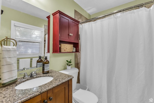 954 E 300 S, Provo, UT 84606 - full bath with toilet, vanity, and a shower with curtain