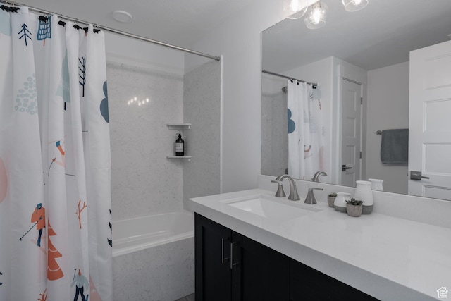 11103 N Shoreline Dr Unit # 3, Hideout, UT 84036 - bathroom with vanity and shower / tub combo