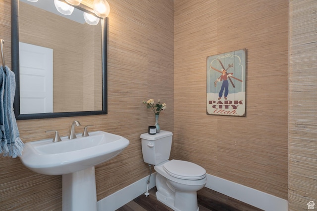 11103 N Shoreline Dr Unit # 3, Hideout, UT 84036 - half bath featuring toilet, tile walls, and a sink