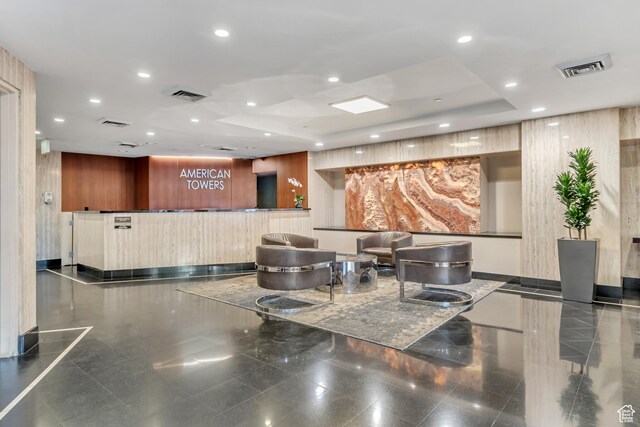 48 W 300 S Unit 1803N, Salt Lake City, UT 84101 - reception area featuring recessed lighting