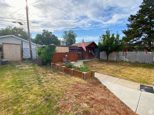 955 N Catherine St, Salt Lake City, UT 84116 - view of yard with a vegetable garden