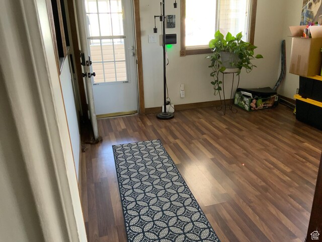 955 N Catherine St, Salt Lake City, UT 84116 - doorway with wood finished floors and baseboards