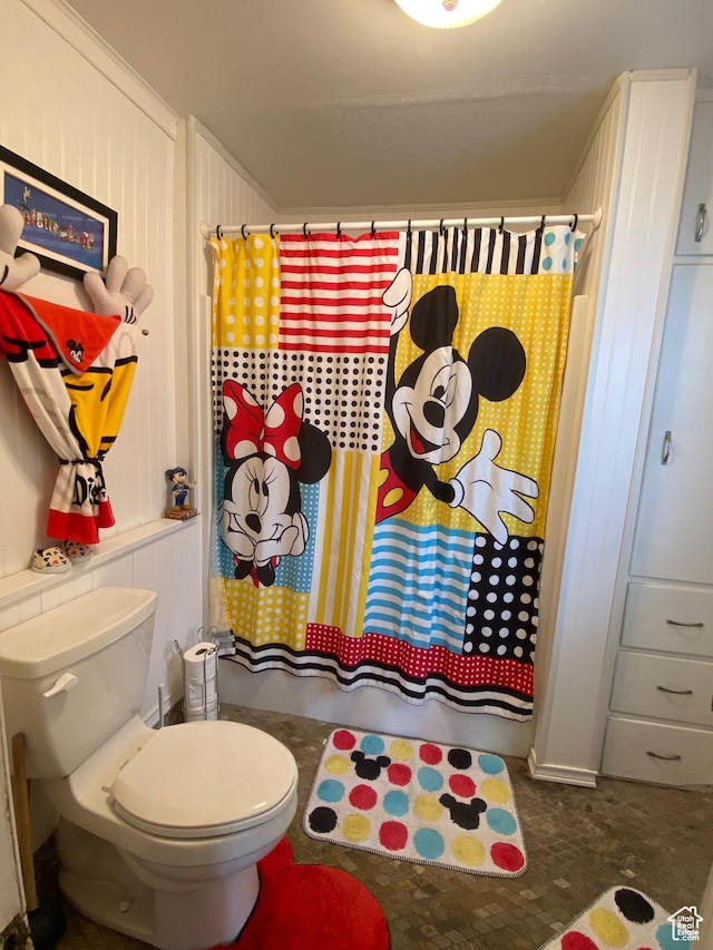 955 N Catherine St, Salt Lake City, UT 84116 - full bath with toilet and curtained shower
