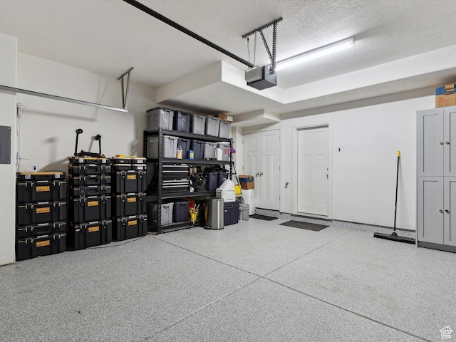 335 E Park Blvd S, Ogden, UT 84401 - garage with a garage door opener and electric panel